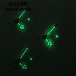 BLIGER High Quality Watch Hands White/Black/Rose Gold/Gold Fit ETA 2824 2836 MIYOTA 8215 821A DG 2813 NH35A NH36A 7S26 4R35 4R36