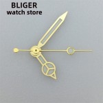 BLIGER High Quality Watch Hands White/Black/Rose Gold/Gold Fit ETA 2824 2836 MIYOTA 8215 821A DG 2813 NH35A NH36A 7S26 4R35 4R36