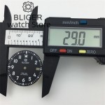 BLIGER 29mm watch dial Black White Blue green dial luminous NH35 NH36 MIYOTA 8215 MINGZHU2813 PT5000 ETA2824 2836 movement