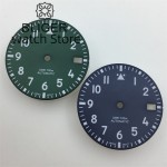 BLIGER 29mm watch dial Black White Blue green dial luminous NH35 NH36 MIYOTA 8215 MINGZHU2813 PT5000 ETA2824 2836 movement