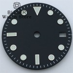 BLIGER 31.5mm ETA2824 PT5000 Watch Dial Black White Blue Dial Fit ETA2836 2824 PT5000 Miyota8205 8215 DG2813 3804 Movement