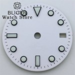 BLIGER 31.5mm ETA2824 PT5000 Watch Dial Black White Blue Dial Fit ETA2836 2824 PT5000 Miyota8205 8215 DG2813 3804 Movement