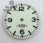 BLIGER 29mm Dial Black White Dial Full Luminous Dial Suitable For NH34 NH35 NH36 ETA 2824 2836 PT5000 Miyota DG Series Movement