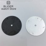 BLIGER 29mm sterile dial Black White Blue Grey Fit NH34 NH35 NH36 ETA 2824 PT5000 Miyota 8205 8025 Mingzhu DG2813 3804 movement