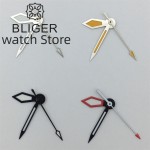 BLIGER NH35 Watch Hands Silver Green Hands Watch Hands Fit NH35 NH36 ETA2824 2836 Miyota8215 Mingzhu DG2813 3804 Movement
