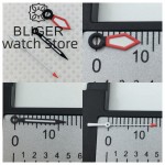 BLIGER NH35 Watch Hands Silver Green Hands Watch Hands Fit NH35 NH36 ETA2824 2836 Miyota8215 Mingzhu DG2813 3804 Movement