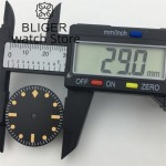 29mm Retro Watch Dial Face Fit NH35 NH36 NH38 ETA2824 2836 PT5000 Miyota DG Movt Luminous for 50-Fathoms Wristwatch Mod Parts