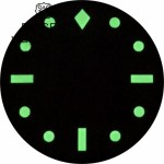 29mm Retro Watch Dial Face Fit NH35 NH36 NH38 ETA2824 2836 PT5000 Miyota DG Movt Luminous for 50-Fathoms Wristwatch Mod Parts