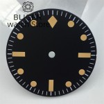 29mm Retro Watch Dial Face Fit NH35 NH36 NH38 ETA2824 2836 PT5000 Miyota DG Movt Luminous for 50-Fathoms Wristwatch Mod Parts