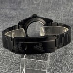 36MM/39MM PVD Black Polish Waterproof Watch Case Sapphire Fits NH35 NH36 Miyota DG ETA2824 PT5000 Movement Explore Watch Parts