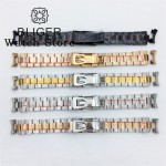 BLIGER 20mm 904L Solid Stainless Steel Bracelet silver Black Rose gold Strap Fits 39mm BB58 Watch Case