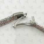 BLIGER 20mm 904L Solid Stainless Steel Bracelet Silver Strap Fits 39mm 40mm BB58 Watch Case