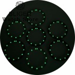 BLIGER 29mm*24.5mm Black White Blue Watch Dial Fits NH70 NH72 Movement Skeleton Hollow Dial Ring Luminous Watch Accessories Part