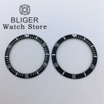 BLIGER 38mm Super Blue Green Luminous High Quality Ceramic Bezel Insert Fit 40mm For Submarine Watch Case Watch Accessories