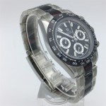 Bliger39mm quartz men's watch VK63 movement motion multifunctional time meter commercial sapphire glass stainless steel bracelet