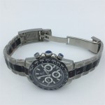 Bliger39mm quartz men's watch VK63 movement motion multifunctional time meter commercial sapphire glass stainless steel bracelet