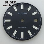 BLIGER Dial 29.2mm Green White Black fits NH35/NH35A ETA2824/2836 Miyota 8205/8215/821A DG2813/3804 movement