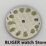 BLIGER Watch parts 29mm sterile dial NH34A NH34GMT DG3804 NH35 NH36 ETA2824 PT5000 Miyota Mingzhu2813 Automatic movement