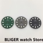 BLIGER Watch parts 29mm sterile dial NH34A NH34GMT DG3804 NH35 NH36 ETA2824 PT5000 Miyota Mingzhu2813 Automatic movement