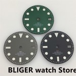 BLIGER Watch parts 29mm sterile dial NH34A NH34GMT DG3804 NH35 NH36 ETA2824 PT5000 Miyota Mingzhu2813 Automatic movement
