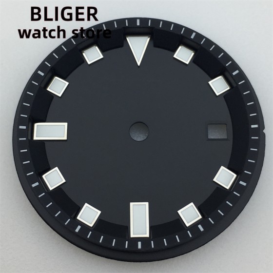 BLIGER 32.5mm sterile dial luminous watch dial suitable for Miyota 8205 8215 821A ETA 2826 2824 DG2813 3804 movement