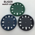 BLIGER 32.5mm sterile dial luminous watch dial suitable for Miyota 8205 8215 821A ETA 2826 2824 DG2813 3804 movement