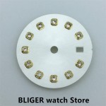 new 20.5mm women's watch dial Black white blue Green grey Red color for Japan NH05A NH06A movement for 26mm Watch Case