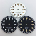 BLIGER new 29mm Retro dial White orange Yellow scale C3 luminous Fits NH34 NH35 NH36 ETA 2836 PT5000 Miyota DG series movement