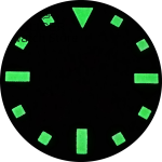 29mm Vintage California Dial Green glow Fits NH35 NH36 ETA 2824 2836 PT5000 Miyata 8205 8215DG2813 3804 Movement
