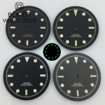 BLIGER 33.5mm dial Black Gold Grey Rose gold Green luminous Fits NH34 NH35 NH36 ETA 2824 2836 PT5000 Miyota DG series movement