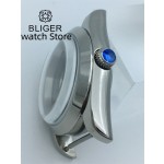 BLIGER 36mm/40mm domed glass watch case fit NH35 NH36 ETA2824 2836 Miyota8205 8215 821A Mingzhu DG2813 3804 PT5000 movement