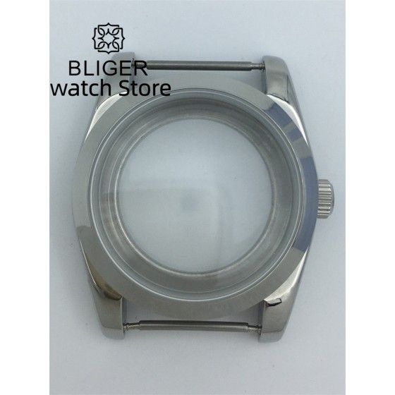 BLIGER 36mm/40mm domed glass watch case fit NH35 NH36 ETA2824 2836 Miyota8205 8215 821A Mingzhu DG2813 3804 PT5000 movement