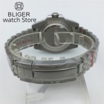 BLIGER 40mm Diving watch case ceramic Coke bezel sapphire Fit NH34 NH35 NH36 ETA2824 2836 PT5000 Miyota8205 8215 MinZHU movement