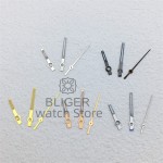 BLIGER Silver Rose Gold Blue Watch Hands Green Luminous Hands Fit NH35 NH36 ETA 2824 2836 PT5000 Miyota8205 DG2813 3804 Movement