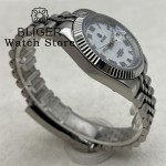 BLIGER 36mm 39mm 10ATM Waterproof NH35 Automatic Watch For Lovers Wristwatch Date Roman Dial Sapphire Glass Stainless Strap
