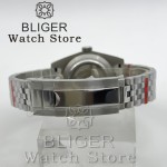 BLIGER 36mm 39mm NH35 Watch Who cares im already late Watch No Logo All-luminous Dial Sapphire Crystal NH35 Automatic Movement