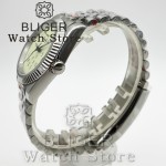 BLIGER 36mm 39mm NH35 Watch Who cares im already late Watch No Logo All-luminous Dial Sapphire Crystal NH35 Automatic Movement