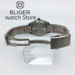 BLIGER 36mm 39mm Pilot Mechanical Watches for Men Super Luminous Cylindrical sapphire glass NH35 movement 10ATM Waterproof