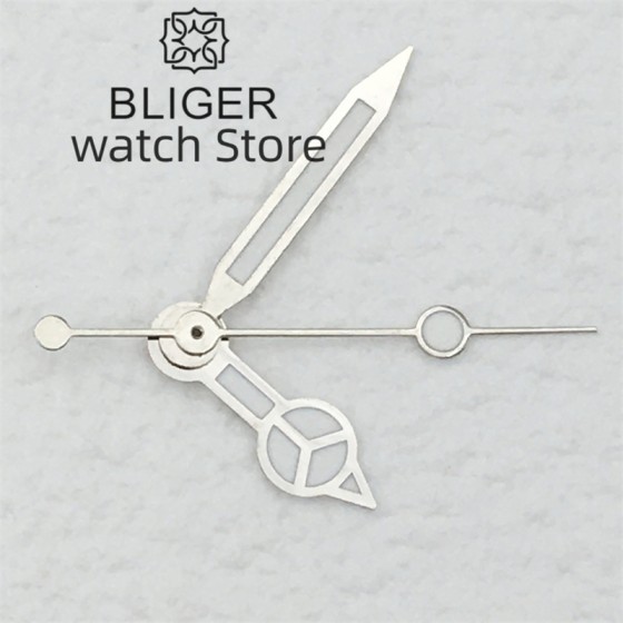 BLIGER Green Luminous Watch Hands Fit Japan NH34 NH35 NH36 NH37 NH39 NH39 7S36, 7S25, 7S35, 6R15, 4R15, 4R36 Movement