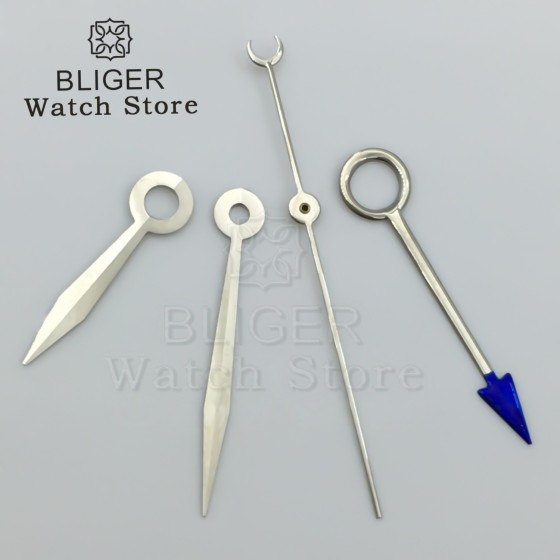 Silver Black Blue Rose gold Gold NH34 GMT Watch Hands for NH34 Automatic Movement watch accessories Watch Part For Wristwatch
