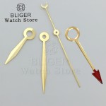 Silver Black Blue Rose gold Gold NH34 GMT Watch Hands for NH34 Automatic Movement watch accessories Watch Part For Wristwatch