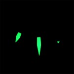 BLIGER Black White Watch Hands Green Luminous Hands Fit NH34 NH35 NH36 NH38 7S26 7S36 4R35 4R36 ETA2824 PT5000 Movement