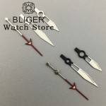 BLIGER Black White Watch Hands Green Luminous Hands Fit NH34 NH35 NH36 NH38 7S26 7S36 4R35 4R36 ETA2824 PT5000 Movement