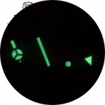 BLIGER NH34 GMT Watch Hands Fits NH34A Automatic Movement Green Luminous Men's Wristwatch Parts