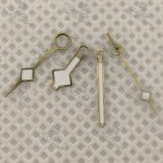 BLIGER silver gold rose gold yellow Snowflake pointer For NH34 GMT Hands green Luminous Fits NH34 Movement Watches Accessories