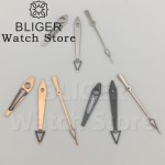 Modified Watch accessory Watch Hands Green Luminous Golden Rose gold Gun color Hands Fits NH34 NH35 NH36 ETA2824 PT5000 movement