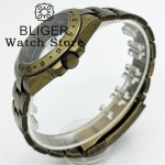 BLIGER Bronze Retro 40mm Watch Case Sapphire Crystal For Explore 2 Fit NH34 NH35 NH36 NH38 ETA2824 PT5000 Movement Screw Crown