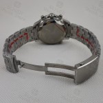 BLIGER 41mm VK63 Chronograph Wristwatch For Men Sapphire Glass Luminous Dial Hands Ceramic Bezel Steel Strap Men's Fashion Watch