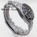 BLIGER 36mm 38mm NH35A PT5000 Mechanical Automatic Diving Watch Vintage Dial Luminous Sapphire Glass Deep Waterproof Men's Watch