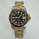 BLIGER 40mm NH35 Automatic Movement Men's Diver Watches Black Dial Sapphire Glass Ceramic Bezel Stainless Silver Rose Gold strap